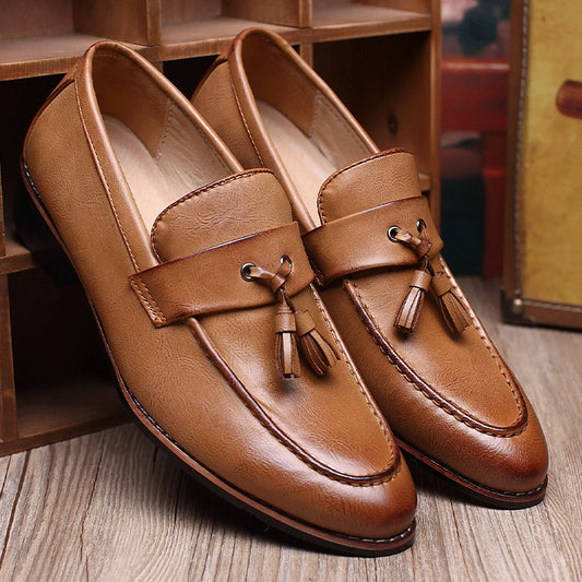 Givanni's Exquisite Leather Loafers