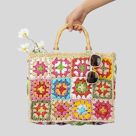 Marcella's Artisanal Straw Handbag